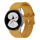 Kalebol Metal Pin Buckle Silicone Watch Band, For Samsung Galaxy Watch 7 / 6 / 5 / 4 - DealBuddy