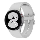 Kalebol Metal Pin Buckle Silicone Watch Band, For Samsung Galaxy Watch 7 / 6 / 5 / 4 - DealBuddy