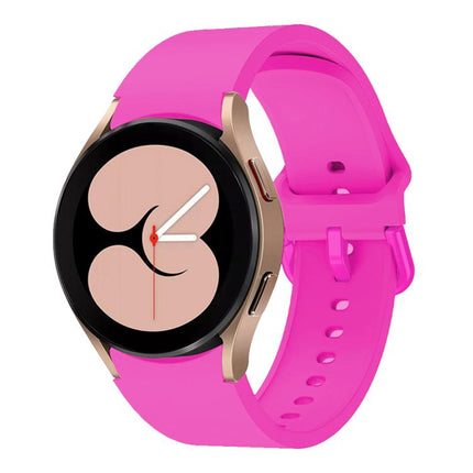 Kalebol Metal Pin Buckle Silicone Watch Band, For Samsung Galaxy Watch 7 / 6 / 5 / 4 - DealBuddy