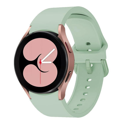 Kalebol Metal Pin Buckle Silicone Watch Band, For Samsung Galaxy Watch 7 / 6 / 5 / 4 - DealBuddy