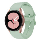 Kalebol Metal Pin Buckle Silicone Watch Band, For Samsung Galaxy Watch 7 / 6 / 5 / 4 - DealBuddy