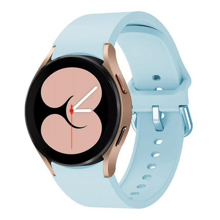 Kalebol Metal Pin Buckle Silicone Watch Band, For Samsung Galaxy Watch 7 / 6 / 5 / 4 - DealBuddy