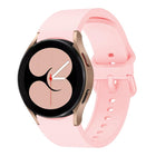 Kalebol Metal Pin Buckle Silicone Watch Band, For Samsung Galaxy Watch 7 / 6 / 5 / 4 - DealBuddy