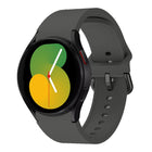 Kalebol Metal Pin Buckle Silicone Watch Band, For Samsung Galaxy Watch 7 / 6 / 5 / 4 - DealBuddy