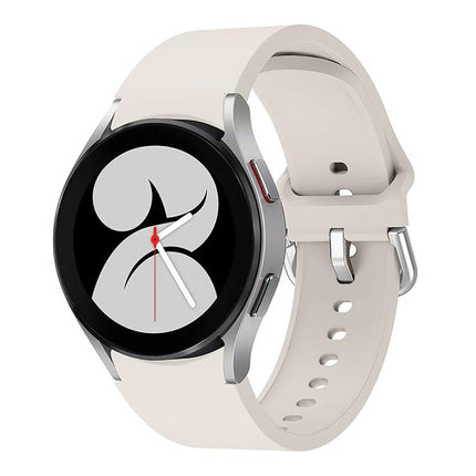Kalebol Metal Pin Buckle Silicone Watch Band, For Samsung Galaxy Watch 7 / 6 / 5 / 4 - DealBuddy