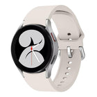 Kalebol Metal Pin Buckle Silicone Watch Band, For Samsung Galaxy Watch 7 / 6 / 5 / 4 - DealBuddy