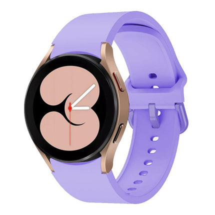 Kalebol Metal Pin Buckle Silicone Watch Band, For Samsung Galaxy Watch 7 / 6 / 5 / 4 - DealBuddy