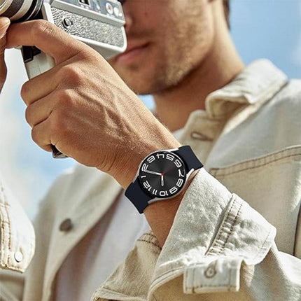 Kalebol Metal Pin Buckle Silicone Watch Band