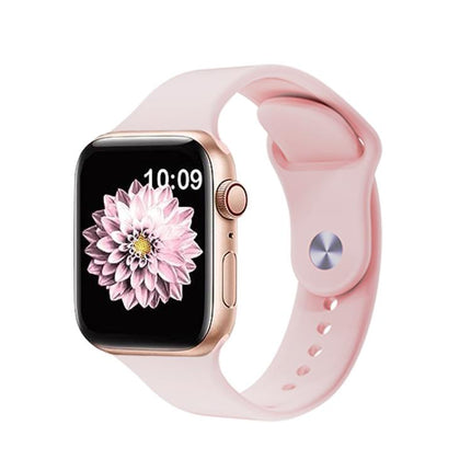 Kalebol Reverse Buckle Silicone Watch Band, For Apple Watch 46mm / 49mm / 45mm / 44mm, For Apple Watch 42mm / 41mm / 40mm / 38mm - DealBuddy
