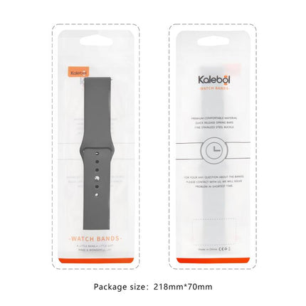 Kalebol Reverse Buckle Silicone Watch Band