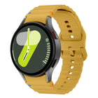 Kalebol Wave Stitching Silicone Watch Band, For Samsung Galaxy Watch 7  / 6 / 5 / 4 - DealBuddy