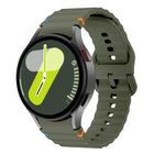 Kalebol Wave Stitching Silicone Watch Band, For Samsung Galaxy Watch 7  / 6 / 5 / 4 - DealBuddy