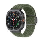 Kalebol Braided Loop Magnetic Black Buckle Watch Band