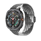 Kalebol Braided Loop Magnetic Black Buckle Watch Band