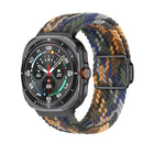 Kalebol Braided Loop Magnetic Black Buckle Watch Band