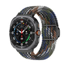 Kalebol Braided Loop Magnetic Black Buckle Watch Band