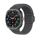 Kalebol Braided Loop Magnetic Black Buckle Watch Band