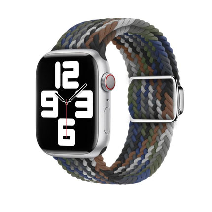 Kalebol Nylon Loop Magnetic Buckle Watch Band, For Apple Watch 46mm / 49mm / 45mm / 44mm, For Apple Watch 42mm / 41mm / 40mm / 38mm - DealBuddy