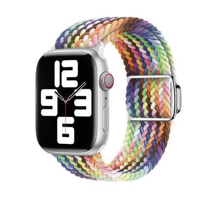 Kalebol Nylon Loop Magnetic Buckle Watch Band, For Apple Watch 46mm / 49mm / 45mm / 44mm, For Apple Watch 42mm / 41mm / 40mm / 38mm - DealBuddy