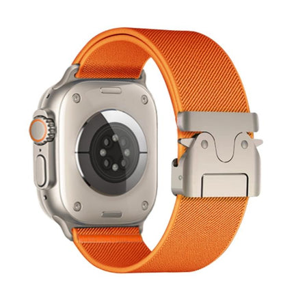 Kalebol Parachute Buckle Elastic Nylon Watch Band, For Apple Watch 46mm / 49mm / 45mm / 44mm, For Apple Watch 42mm / 41mm / 40mm / 38mm - DealBuddy