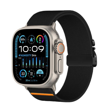 Kalebol Parachute Buckle Elastic Nylon Watch Band, For Apple Watch 46mm / 49mm / 45mm / 44mm, For Apple Watch 42mm / 41mm / 40mm / 38mm - DealBuddy