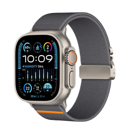 Kalebol Parachute Buckle Elastic Nylon Watch Band, For Apple Watch 46mm / 49mm / 45mm / 44mm, For Apple Watch 42mm / 41mm / 40mm / 38mm - DealBuddy