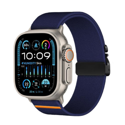Kalebol Parachute Buckle Elastic Nylon Watch Band, For Apple Watch 46mm / 49mm / 45mm / 44mm, For Apple Watch 42mm / 41mm / 40mm / 38mm - DealBuddy