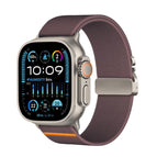 For Apple Watch 46mm / 49mm / 45mm / 44mm / Smoky Purple