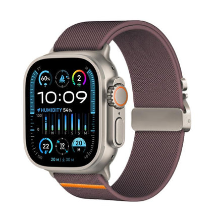 Kalebol Parachute Buckle Elastic Nylon Watch Band, For Apple Watch 46mm / 49mm / 45mm / 44mm, For Apple Watch 42mm / 41mm / 40mm / 38mm - DealBuddy