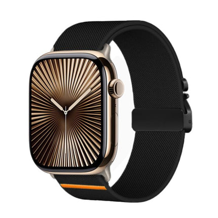 Kalebol Parachute Buckle Elastic Nylon Watch Band, For Apple Watch 46mm / 49mm / 45mm / 44mm, For Apple Watch 42mm / 41mm / 40mm / 38mm - DealBuddy