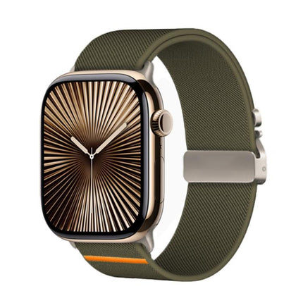 Kalebol Parachute Buckle Elastic Nylon Watch Band, For Apple Watch 46mm / 49mm / 45mm / 44mm, For Apple Watch 42mm / 41mm / 40mm / 38mm - DealBuddy