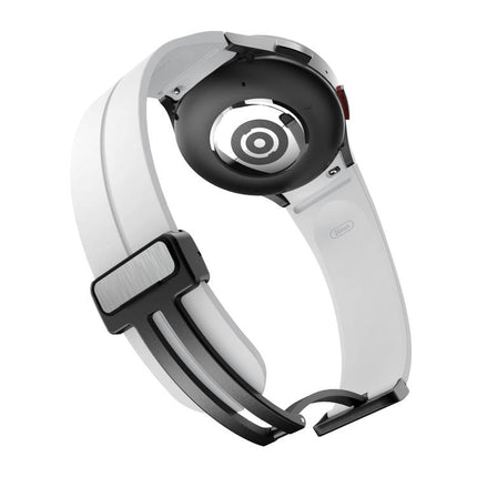 Kalebol Concave Folding Magnetic Buckle Silicone Strap, For Samsung Galaxy Watch7 / 6 / 5 - DealBuddy