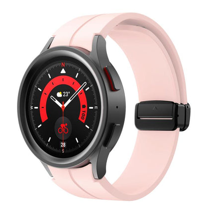 Kalebol Concave Folding Magnetic Buckle Silicone Strap, For Samsung Galaxy Watch7 / 6 / 5 - DealBuddy