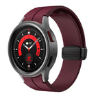 For Samsung Galaxy Watch7 / 6 / 5 / Wine Red