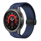 Kalebol Concave Folding Magnetic Buckle Silicone Strap, For Samsung Galaxy Watch7 / 6 / 5 - DealBuddy