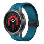 Kalebol Concave Folding Magnetic Buckle Silicone Strap, For Samsung Galaxy Watch7 / 6 / 5 - DealBuddy