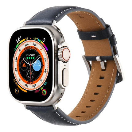 Kalebol Plain Genuine Leather Watch Band