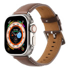 Kalebol Plain Genuine Leather Watch Band