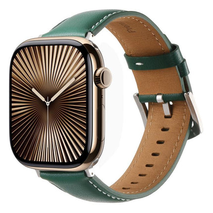 Kalebol Plain Genuine Leather Watch Band
