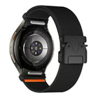 Press Button Connector Parachute Buckle Elastic Nylon Watch Band, For Samsung Galaxy Watch 7 / 6 / 5 / 4 - DealBuddy