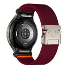 Press Button Connector Parachute Buckle Elastic Nylon Watch Band, For Samsung Galaxy Watch 7 / 6 / 5 / 4 - DealBuddy