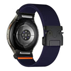 Press Button Connector Parachute Buckle Elastic Nylon Watch Band, For Samsung Galaxy Watch 7 / 6 / 5 / 4 - DealBuddy