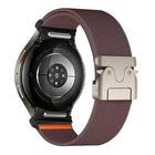 Press Button Connector Parachute Buckle Elastic Nylon Watch Band, For Samsung Galaxy Watch 7 / 6 / 5 / 4 - DealBuddy