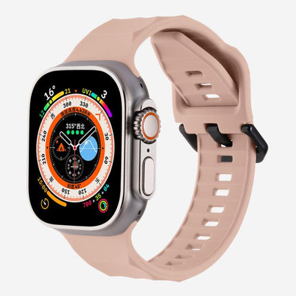 Kalebol Ripple Sports Silicone Strap, For Apple Watch 46mm / 49mm / 45mm / 44mm, For Apple Watch 42mm / 41mm / 40mm / 38mm - DealBuddy