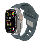 Slanted Hole Silicone Watch Band, For Apple Watch 46mm / 49mm / 45mm / 44mm, For Apple Watch 42mm / 41mm / 40mm / 38mm - DealBuddy