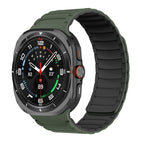 For Samsung Galaxy Watch Ultra 47mm / Ultra 2025 / Army Green+Black