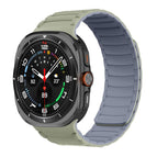 For Samsung Galaxy Watch Ultra 47mm / Ultra 2025 / Light Khaki+Light Blue Gray