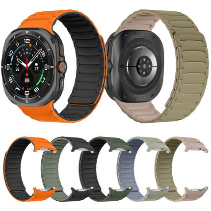 Silicone Sport Magnetic Watch Band, For Samsung Galaxy Watch Ultra 47mm / Ultra 2025 - DealBuddy
