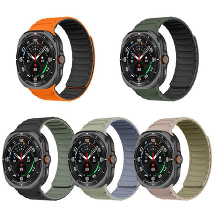 Silicone Sport Magnetic Watch Band, For Samsung Galaxy Watch Ultra 47mm / Ultra 2025 - DealBuddy