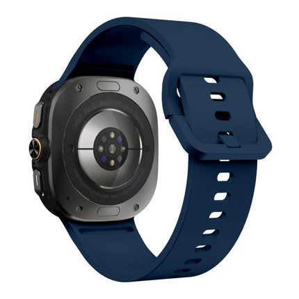 Solid Color Colorful Buckle Silicone Watch Band